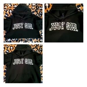 God Is Dope Hoodie Size Small